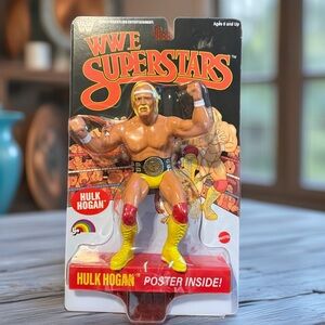 NEW WWE Hulk Hogan LJN Superstars Retro BLACK CARD CHASE IN HAND Target Exclusiv